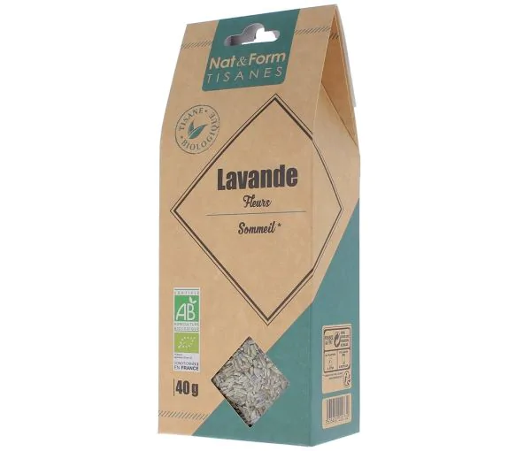 Tisane lavande sommeil Nat & form - sachet de 40 g
