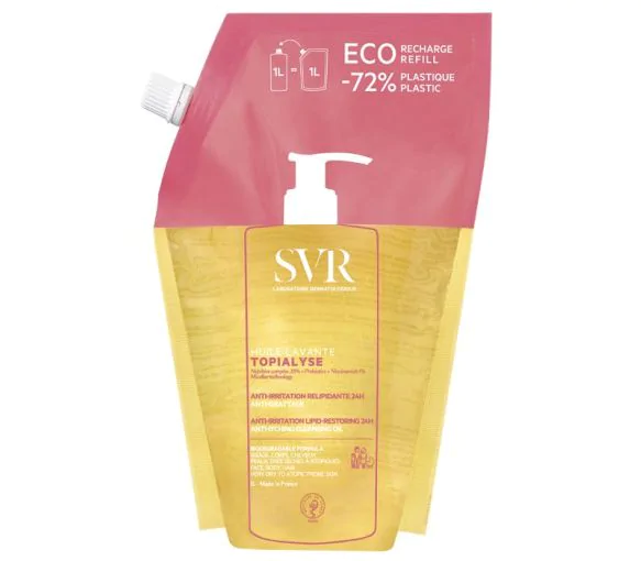 Topialyse Huile lavante SVR - éco-recharge de 1L