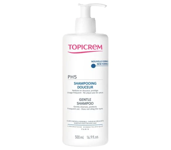 pH5 Shampooing douceur Topicrem - flacon-pompe de 500ml