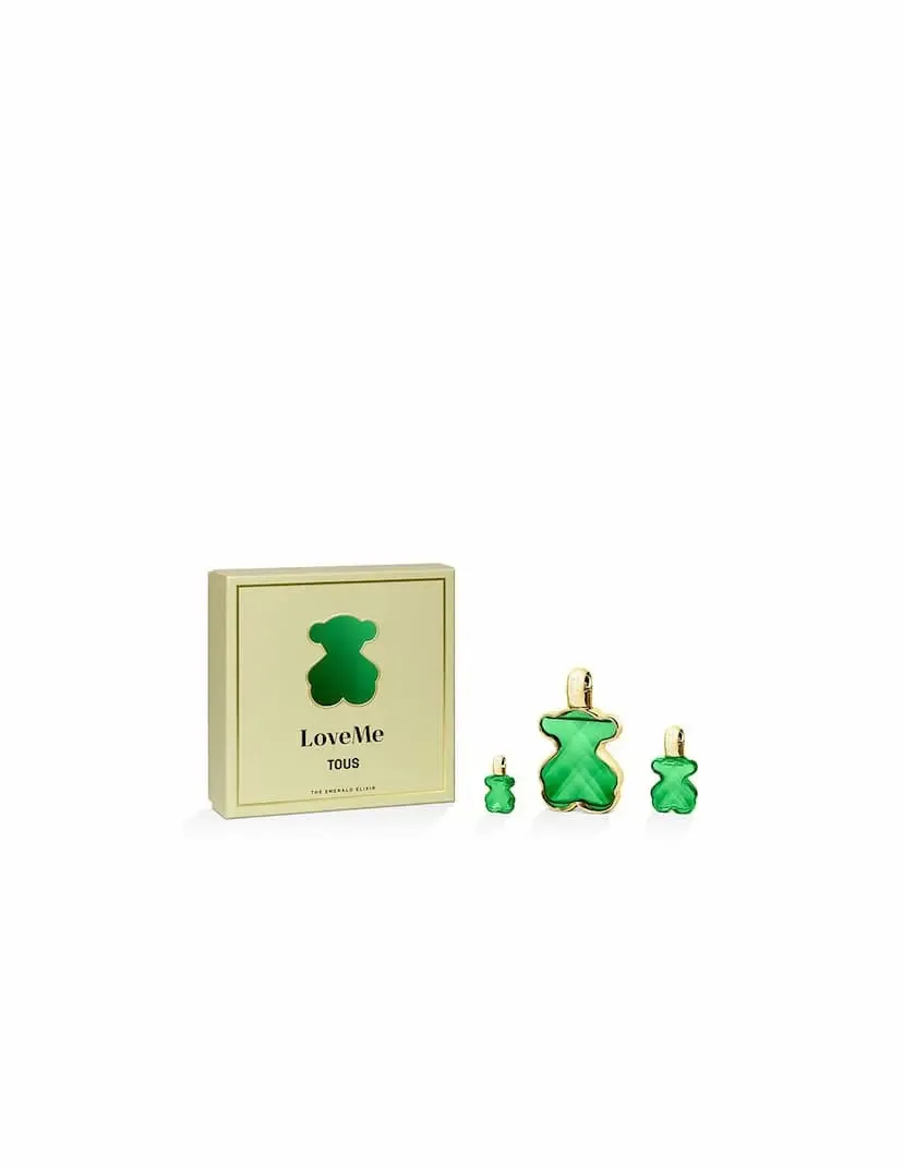 Tous Love Me Emerald Elixir 90 Ml Gift Set Eau de Parfum Unisexe