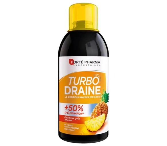 Turbodraine goût ananas Forté Pharma - flacon de 500 ml