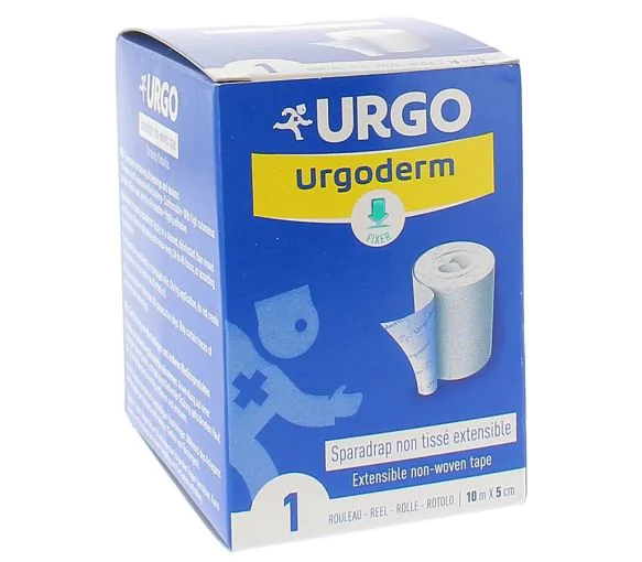 Urgoderm sparadrap non tissé extensible Urgo - rouleau 10m x 5cm