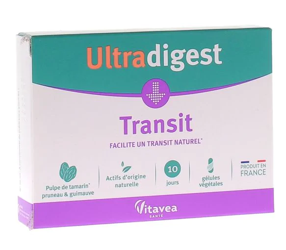Ultradigest Transit Vitavea - boîte de 10 gélules