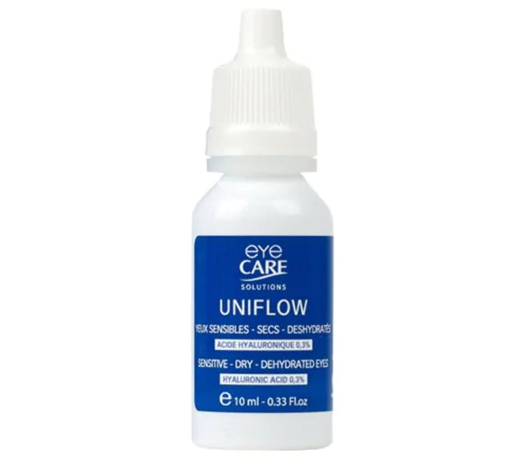 Uniflow Gouttes oculaires Eye Care - flacon de 10 ml