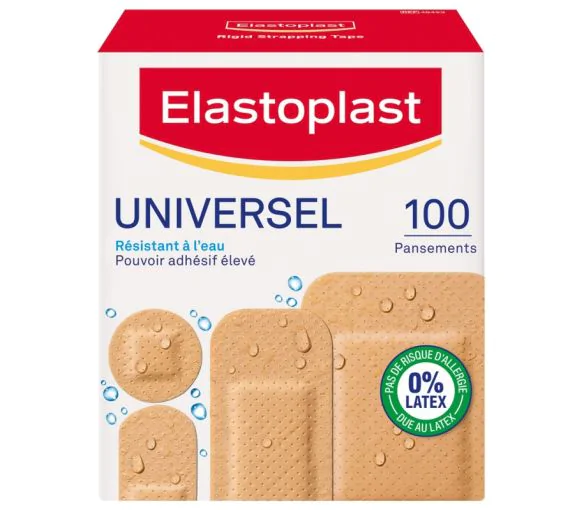 Universel Pansements Elastoplast - boîte de 100 pansements