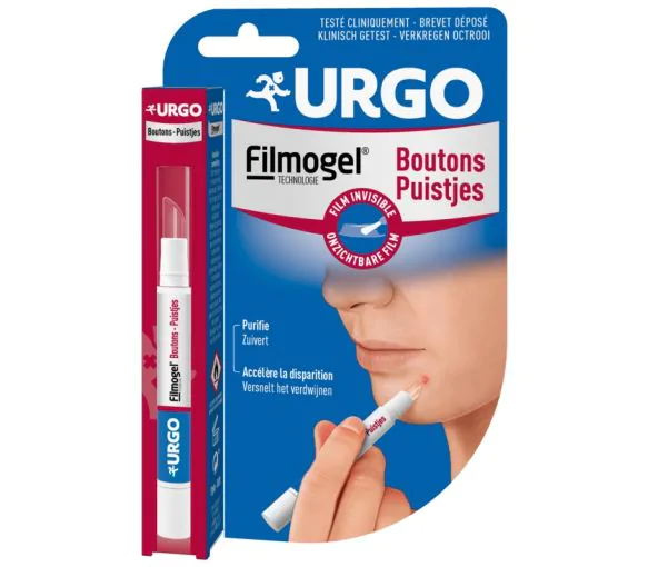 Filmogel Boutons d'acné Urgo - 1 stick de 2 ml