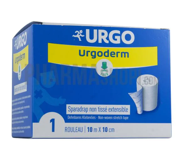 Urgoderm sparadrap non tissé extensible Urgo - rouleau de 10m x 10 cm