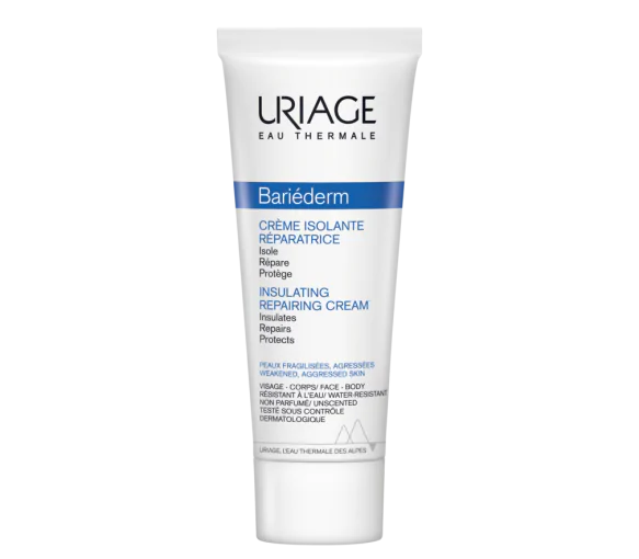 Bariéderm crème isolante réparatrice Uriage - tube de 75 ml