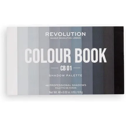 Revolution Colour Book Eyeshadow Palette CB01 38.4g