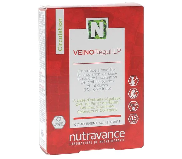 VEINORegul LP Nutravance - boîte de 30 comprimés