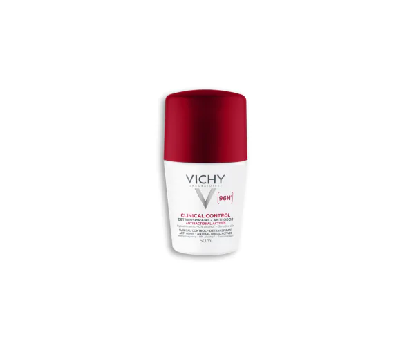 Déodorant détranspirant Clinical Control 96h Vichy - roll-on de 50ml