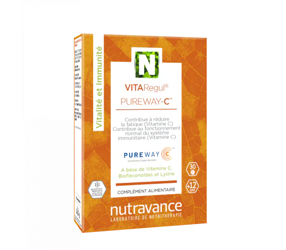 VITARegul Pureway-C Nutravance - boîte de 30 comprimés