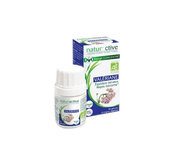 Valériane bio Naturactive - boite de 30 gélules