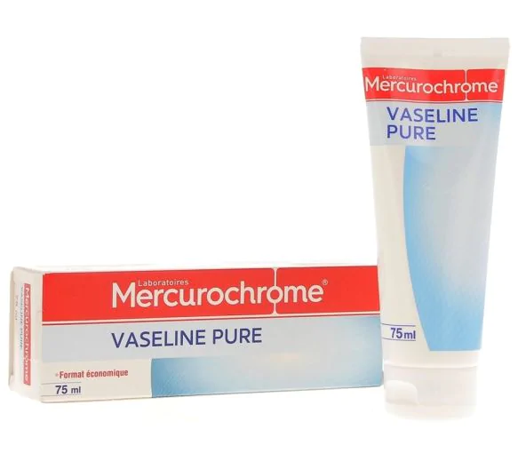 Vaseline pure Mercurochrome - tube de 75 ml