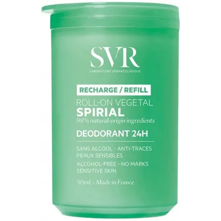 Svr Spirial Deodorant Roll-On Vegetal Refill 50 Ml Unisexe