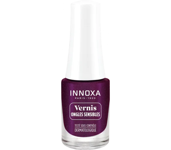 Vernis à ongles hypoallergénique Rouge glacé 405 Innoxa - flacon de 5 ml