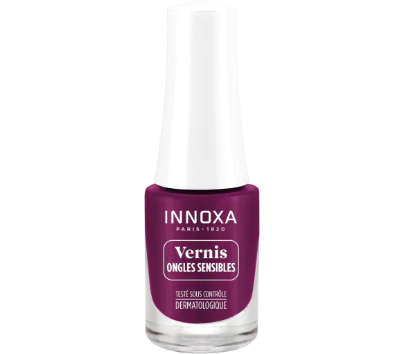 Vernis à ongles hypoallergénique Pourpre 701 Innoxa - flacon de 5 ml