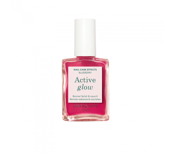 Vernis soin Active Glow Blueberry Manucurist - flacon de 15ml
