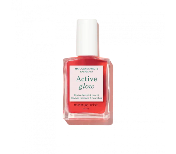 Vernis soin Active Glow Raspberry Manucurist - flacon de 15ml