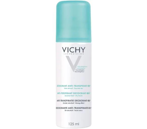 Déodorant anti-transpirant 48h Vichy - spray de 125 ml
