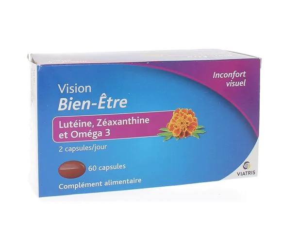 Vision bien-être Viatris - boite de 60 capsules