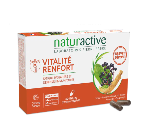 Vitalité renfort Naturactive - boite de 30 gélules