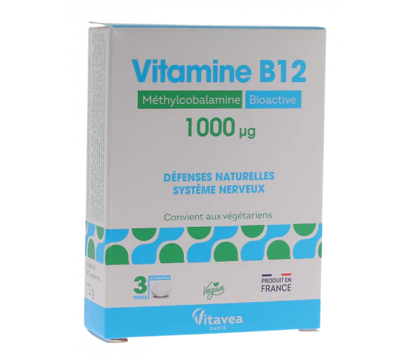 Vitamine B12 1000 µg Vitavea - boîte de 90 comprimés