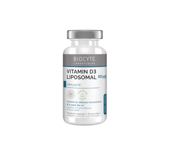 Vitamine D Liposomal Biocyte - boîte de 30 gélules