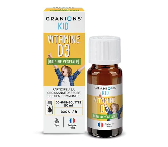 Vitamine D3 kid Granions - flacon de 20ml