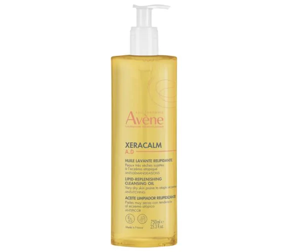 XeraCalm AD Huile lavante relipidante Avène - flacon-pompe de 750 ml