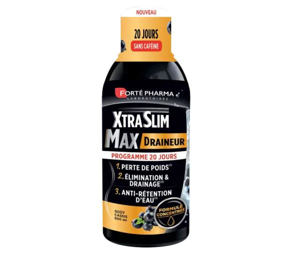 XtraSlim Max draineur Forté Pharma - bouteille de 500 ml