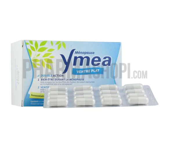Ymea ménopause ventre plat - boite de 128 gélules
