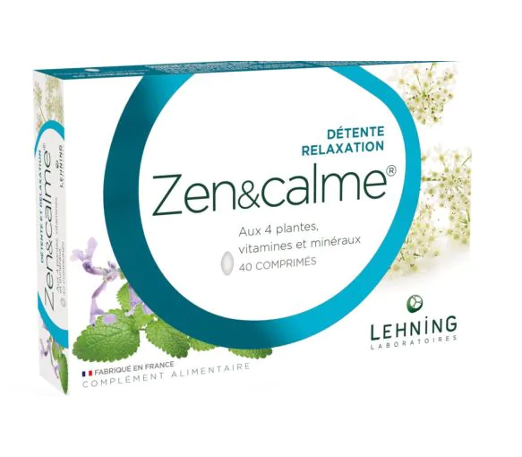 Zen&calme Lehning - boîte de 40 comprimés