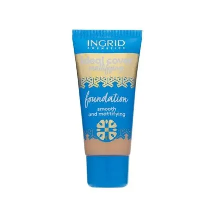 INGRID Ideal Cover Mattifying Foundation 404 Tan