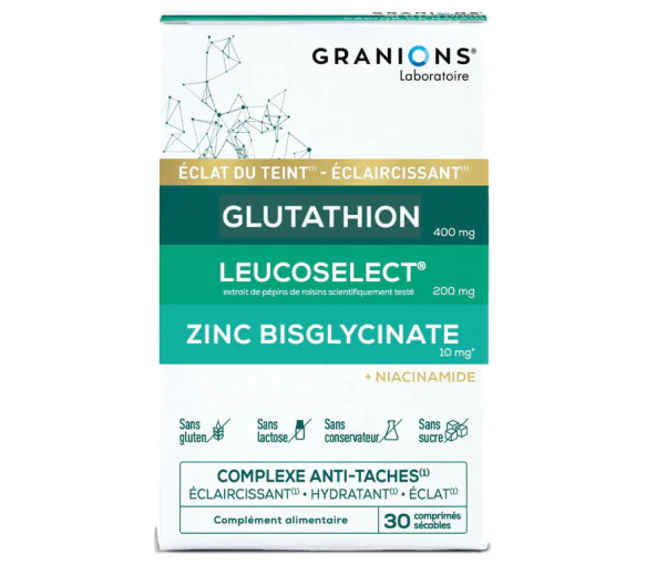 Complexe anti-taches éclat du teint Granions - boite de 30 comprimés