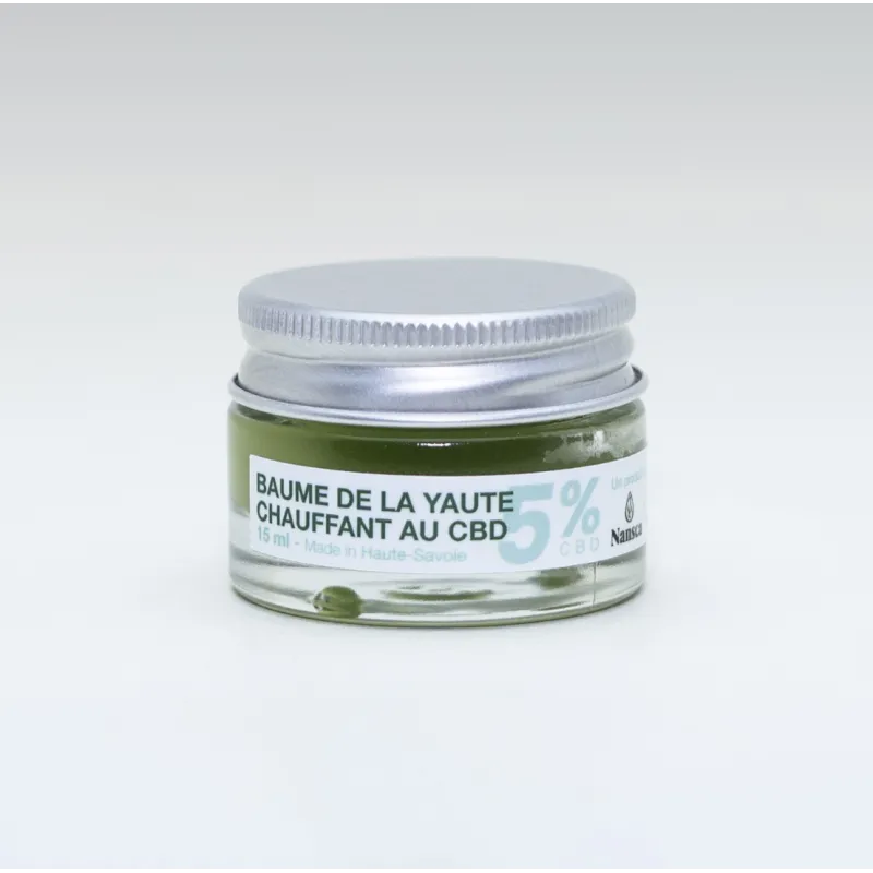 Achat Baume de la Yaute - Baume chauffant au CBD Nansca au meilleur prix