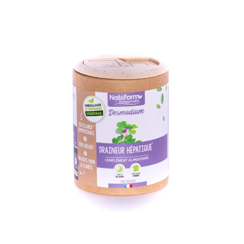 Achat Complément alimentaire Desmodium Détoxification foie Nat&Form