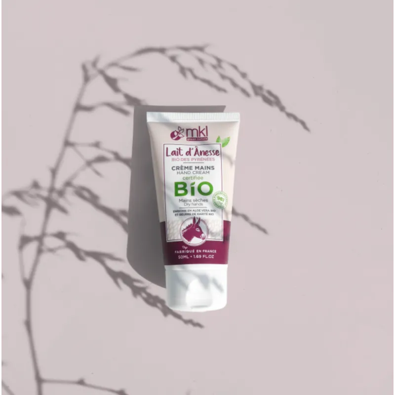 Achat Crème Mains au Lait d'Ânesse Bio MKL au meilleur prix