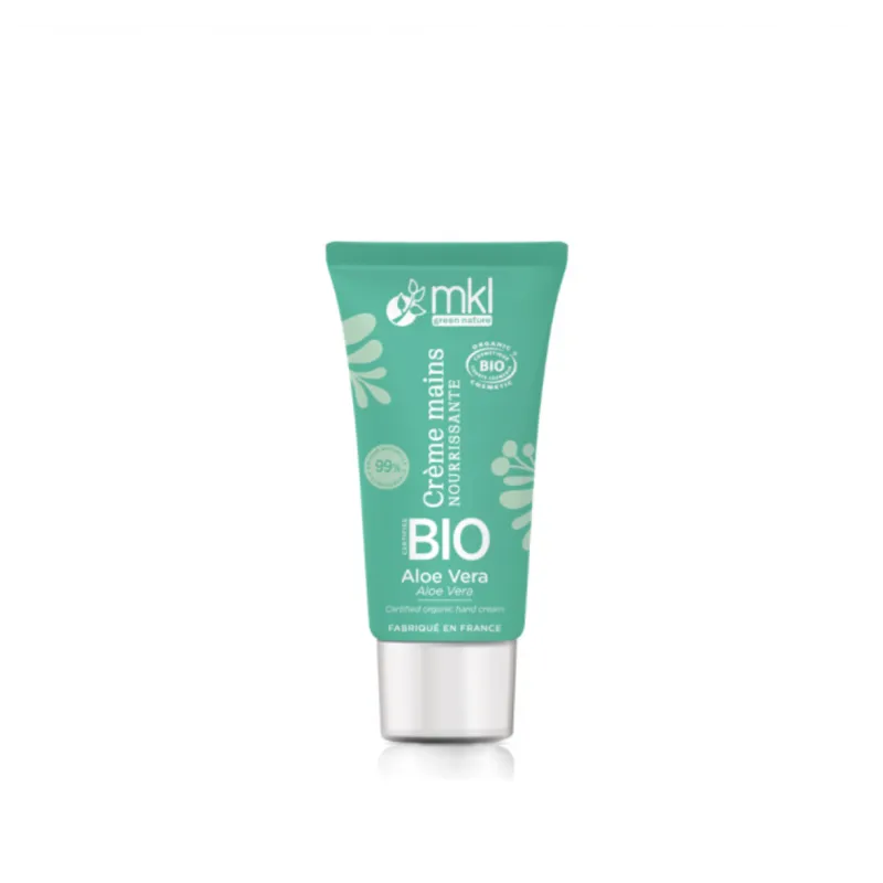 Achat Crème Mains Hydratante Bio Aloé Vera MKL au meilleur prix