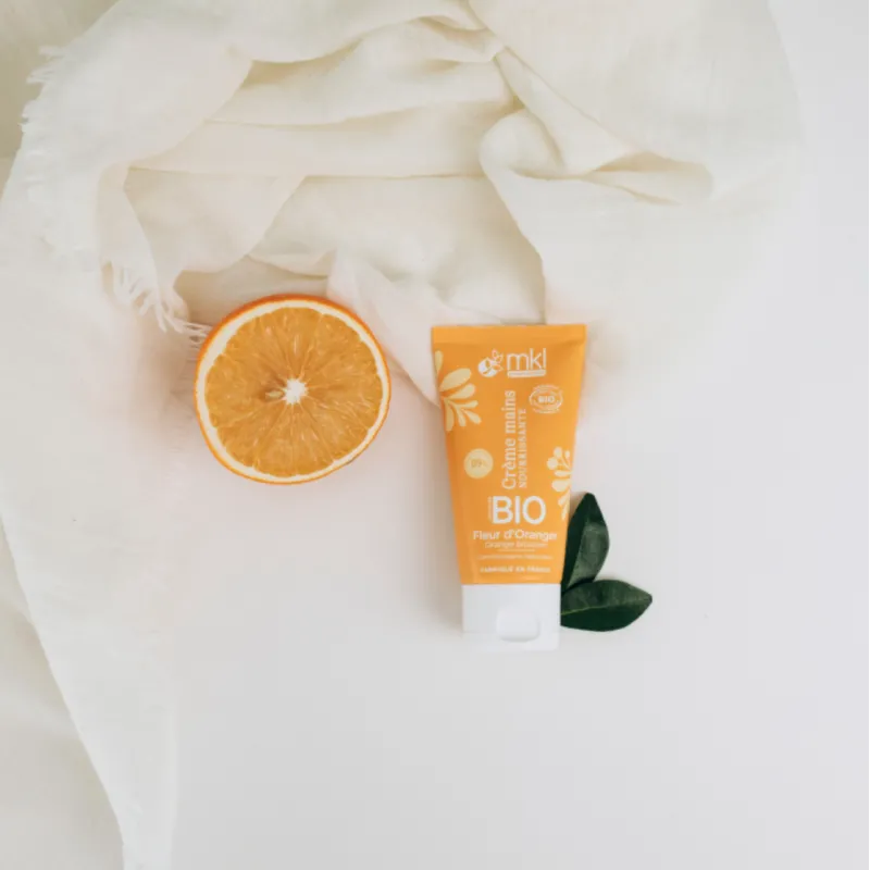 Achat Crème Mains Hydratante Bio Fleur d'Oranger MKL au meilleur prix