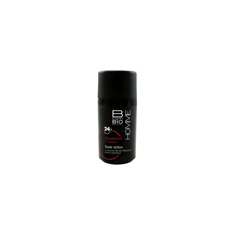 Achat Déodorant BIO Triple Action Homme de BcomBIO au meilleur prix