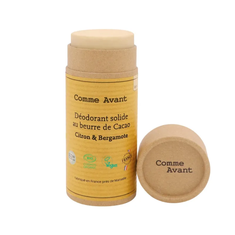 Achat Déodorant solide Bio Citron et Bergamote - Version 3 Comme Avant