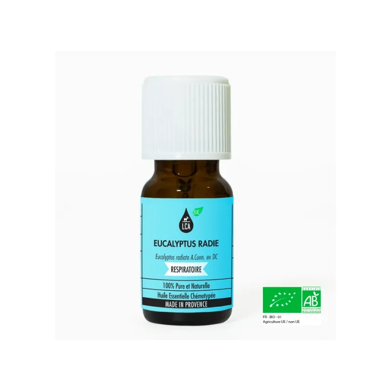 Achat Huile Essentielle Bio Eucalyptus Radié LCA Aroma | Alpen Para