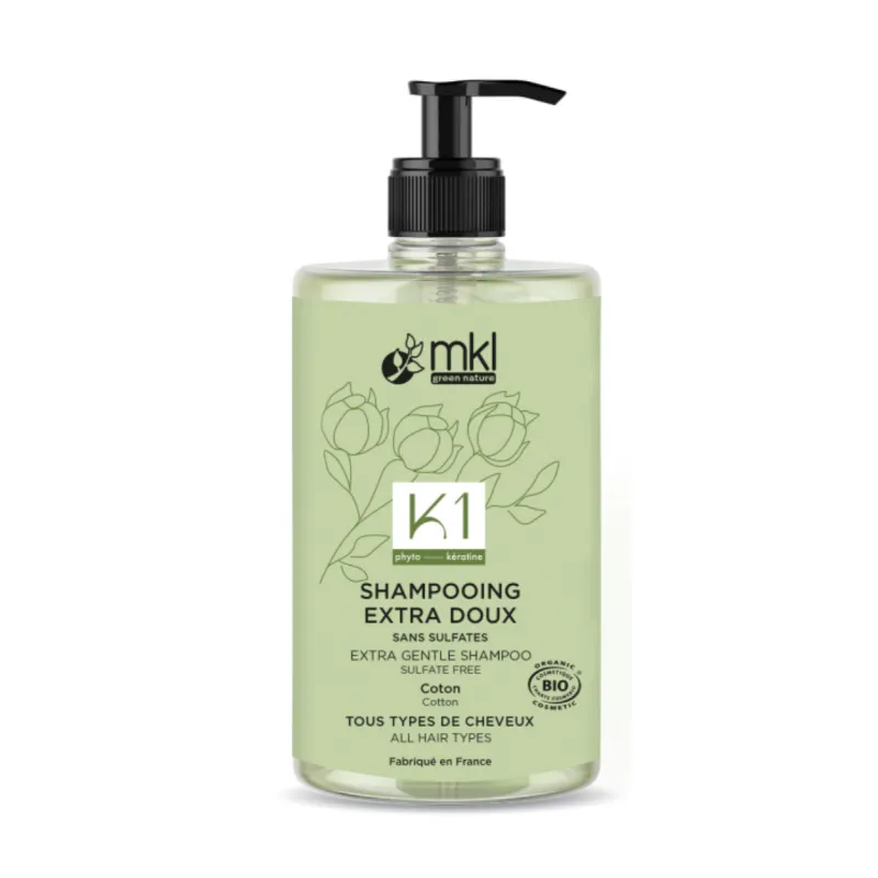 Achat K1 - Shampoing Extra-Doux Bio 750ml MKL Green Nature sur AlpenPara.com