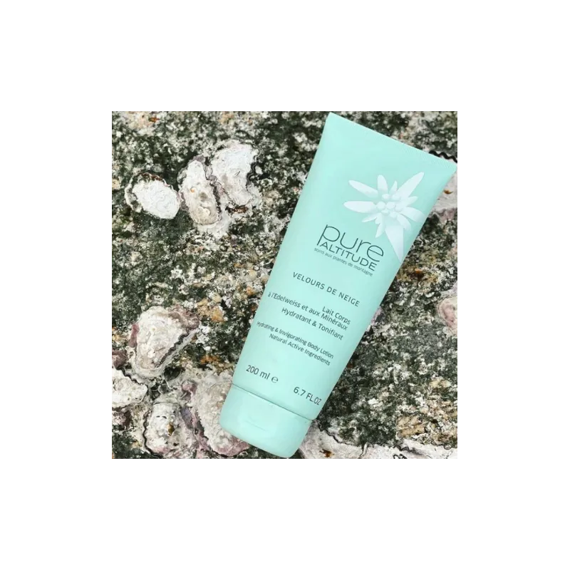 Lait Corps Hydratant et Nourrissant Velours de Neige Pure Altitude