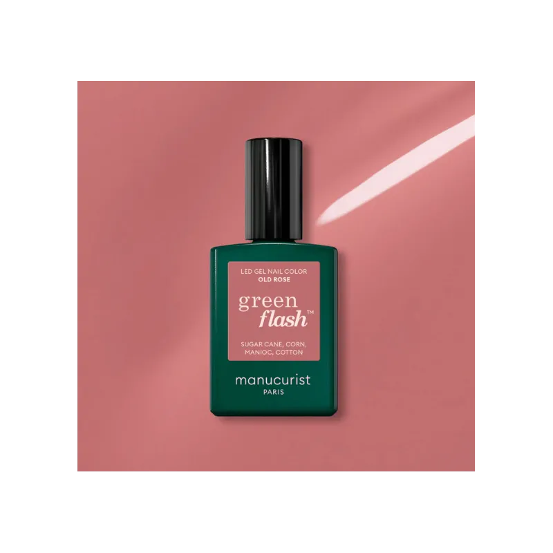 Achat Vernis GREEN FLASH Old Rose Vieux Rose Manucurist