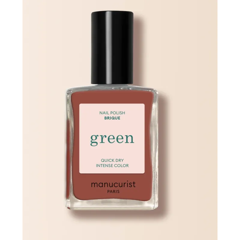 Achat Vernis Rouge Brique GREEN Manucurist sur AlpenPara.com
