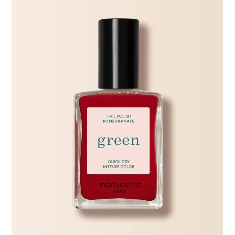 Achat Vernis Rouge Framboise Pomegranate GREEN Manucurist