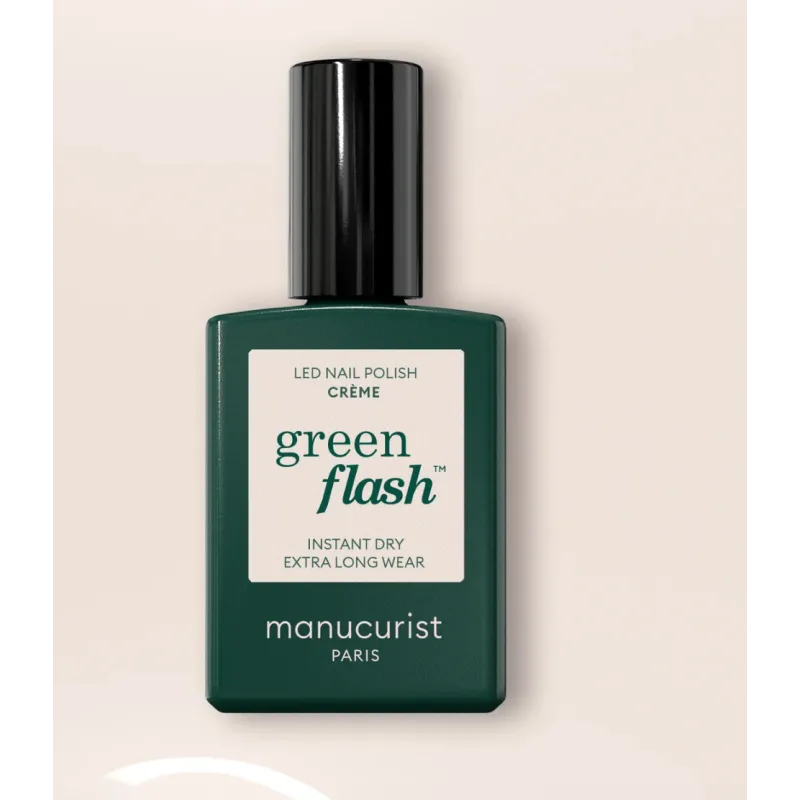 Achat Vernis semi permanent Blanc Crème GREEN FLASH Manucurist