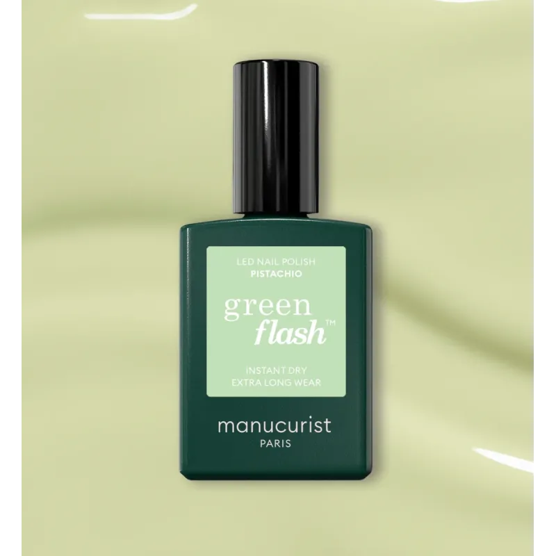 Achat Vernis Semi permanent LED GREEN FLASH PISTACHIO Manucurist
